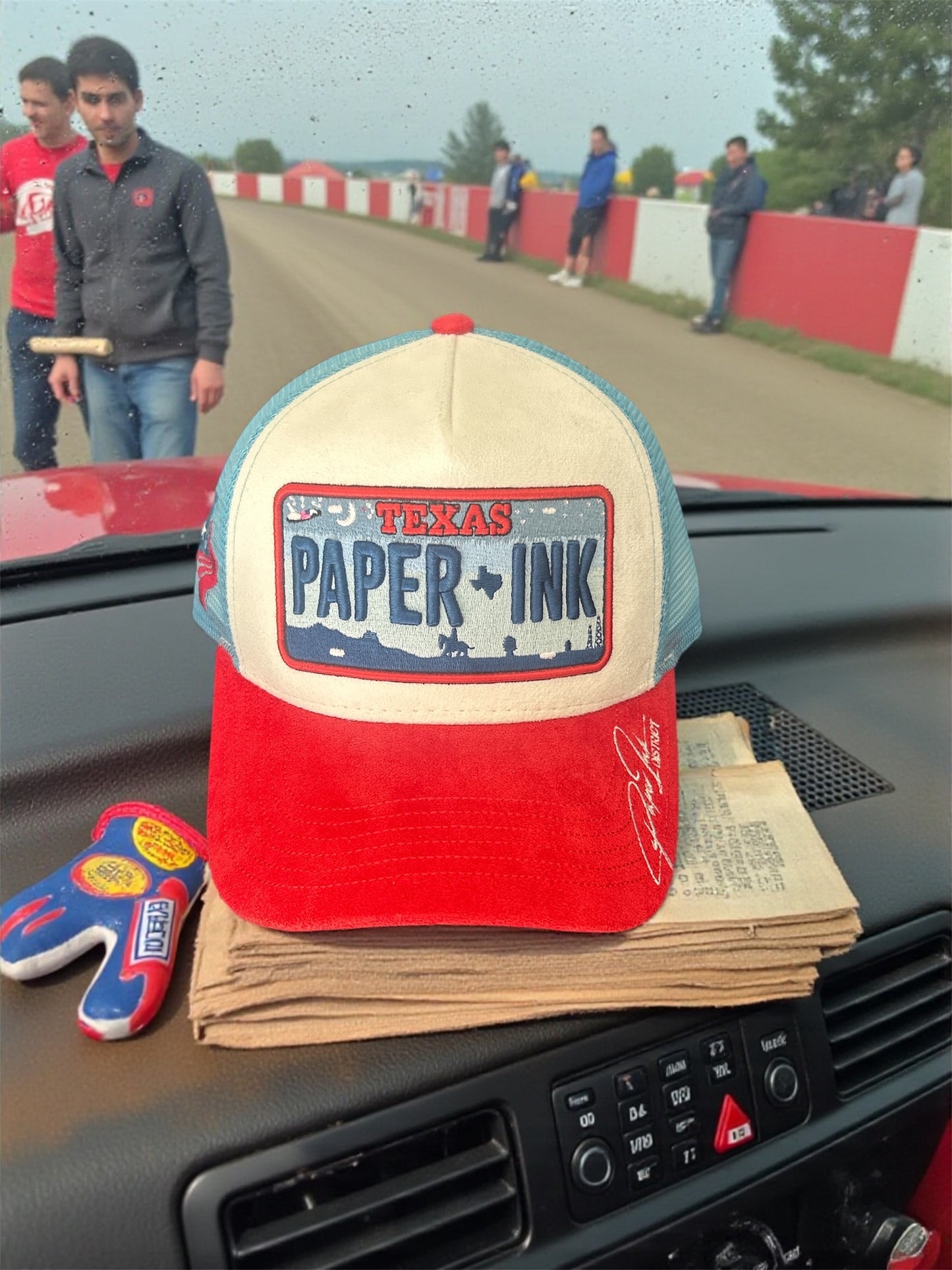 License Plate Signature Hat Texas