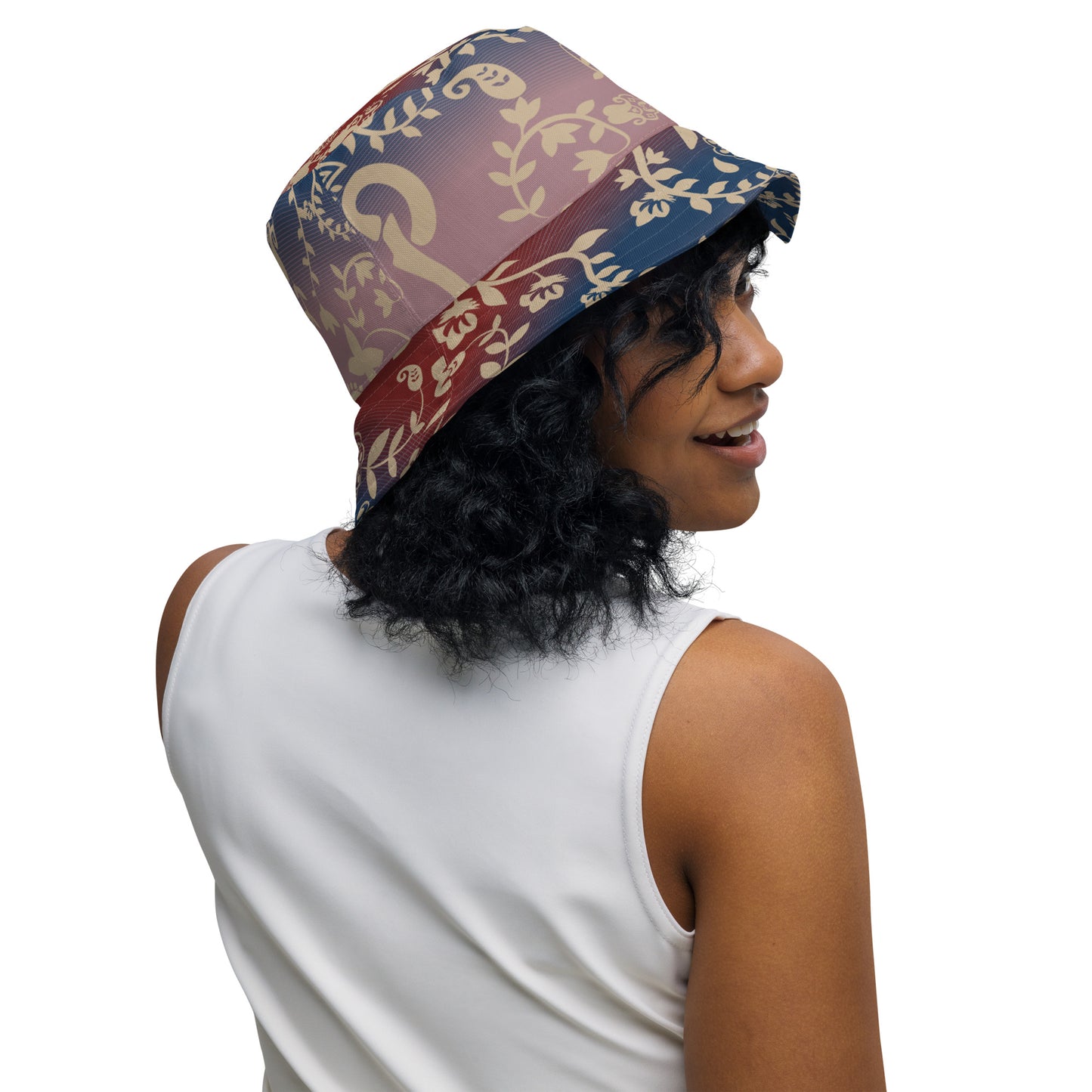 Reversible bucket hat